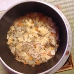 柏屋旅館 - 五目釜飯 2013.12