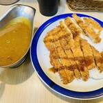 エチオピアカリーキッチン - ジャンボチキンカツカレー