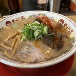 天下一品 - 総本店限定の牛すじキムチラーメン