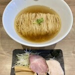 だし麺屋 ナミノアヤ - だし麺 塩900円トッピング別盛り