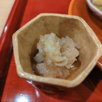 銀座 きた川 - ナマコと大根おろしのみぞれ和え