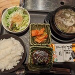 KOREAN DINING LEE - オンマのテールスープ定食 1000円
