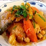 ナスコ フード コート - 野菜のクスクス700円