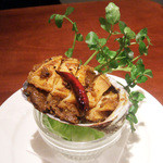 ガネーシュ - アワビの肝マサラ(1800円)