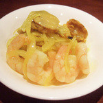 ガネーシュ - ディナーコース(2500円)のシーフードピクルス