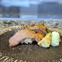 鉄板焼 舞 - アップで
