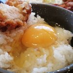 満天食堂 - たまご投入