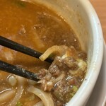 旋 - 肉味噌はなかなかです