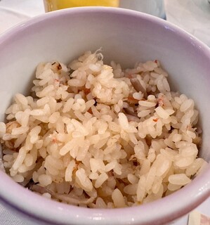 Hoteru Riga-Re Kasugano - 蟹と茸の炊き込みご飯