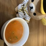 スパイスカレーキッチン居酒屋タラ - スープ。めちゃ美味しい。