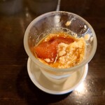 Sousai Dainingu Yuuan - さっぱりとする味わいな柑橘系フルーツ❔の寒天❔と
                      自家製豆腐の旨味、醤油タレと非常に合ってて美味しいなあ♪