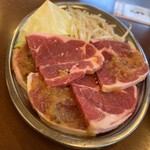 Yakiniku Higashiyama Shokudou - ジンギス焼（970円）