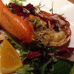 フラテッロ - 活きオマール海老のロースト②