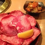 マルス精肉店直営 焼肉すぎ乃くら - タン塩(￣▽￣)