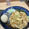 Tora Soba - 冷かき揚げそば600円と麺大盛り180円と煮卵240円