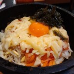 Jinju - キムチチーズ石焼きビビンバ　1,408円