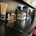 みそラーメン喜亭 - 料理写真:カウンター席