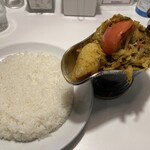 Curry House MUMBAI - 肉増しムンバイカレー(ポーク、辛口)