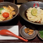 純愛うどん なでしこ - 親子丼セット中盛り