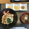 テラスレストラン - 料理写真:海老天丼ミニ蕎麦セット