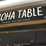 ALOHA TABLE - 