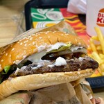 バーガーキング - スモーキーBBQワッパーセット