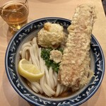 梅田 釜たけうどん - 