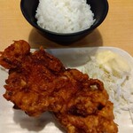 Menya Kotetsu - ざんぎ１個定食
