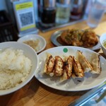 ぎょうざいってん - 餃子唐揚げ定食