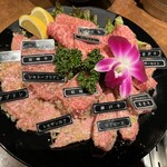 焼肉 静龍苑 - 塩ジモン盛