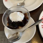 トラットリア イルソーレ - 私カフェオレプリンコーヒーゼリー生クリーム乗せ