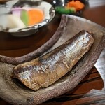 勢麟 - とれとれ鰯のサッと梅煮。メチャクチャ美味しい♡