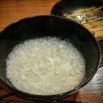 勢麟 - 　虎河豚出汁の 蕪の擦流し