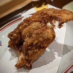 勢麟 - 天然虎河豚唐揚げ　デカ杉晋作AGAIN！ いつかまた巡り合えますように。