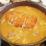 Sanukiya - ネギなし鍋焼きカツカレー