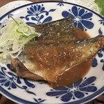 金町製麺 - サバの味噌煮