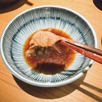 小料理と鍋 由乃 - 牛タンしゃぶしゃぶ(リフト)