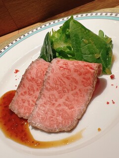 Sushi Sou - この神戸牛のローストビーフが美味しかった