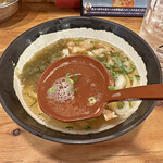 串カツ田中 - 香ばしい鰹節の香るスープ