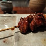 焼鳥 幽霊 - 背肝です！プリップリでふっくらで美味しかったです！