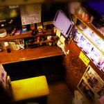 おふくろ屋台 1丁目1番地 - そこにはカウンタがあり、更に上へ行ける。