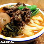 台湾料理 翠芳 - 2014年1月　おじさん作　坦々魯肉うどん　アップ