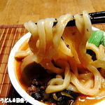 台湾料理 翠芳 - 2014年1月　おじさん作　坦々魯肉うどん　アップ