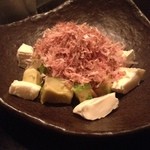 軽井沢 川上庵 - アボカドチーズサラダ
