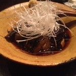 軽井沢 川上庵 - イワシと茄子