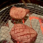 韓国焼肉 萬和苑 - 芯タン、柔らかくてめちゃうまでした！