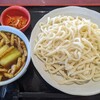 Karasawa Gorufu Kurabu Miyoshi Kosu Resutoran - たっぷり具材のカレー南蛮つけ汁うどん