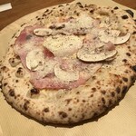 ロッソ - 本日のピザ　ポルチーニとハム