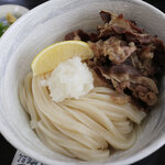 手打ちうどん 空 - 肉しょうゆ700円