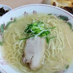 白龍ラーメン - 替玉後